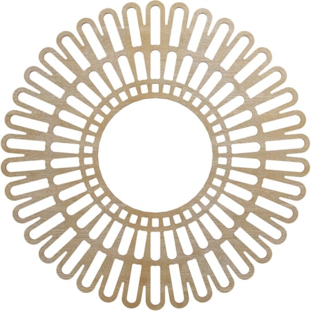 Ekena Millwork Cornelius Wood Fretwork Pierced Ceiling Medallion, Birch, 24"OD x 8 7/8"ID x 1/4"T CMWP24X0250CRBI